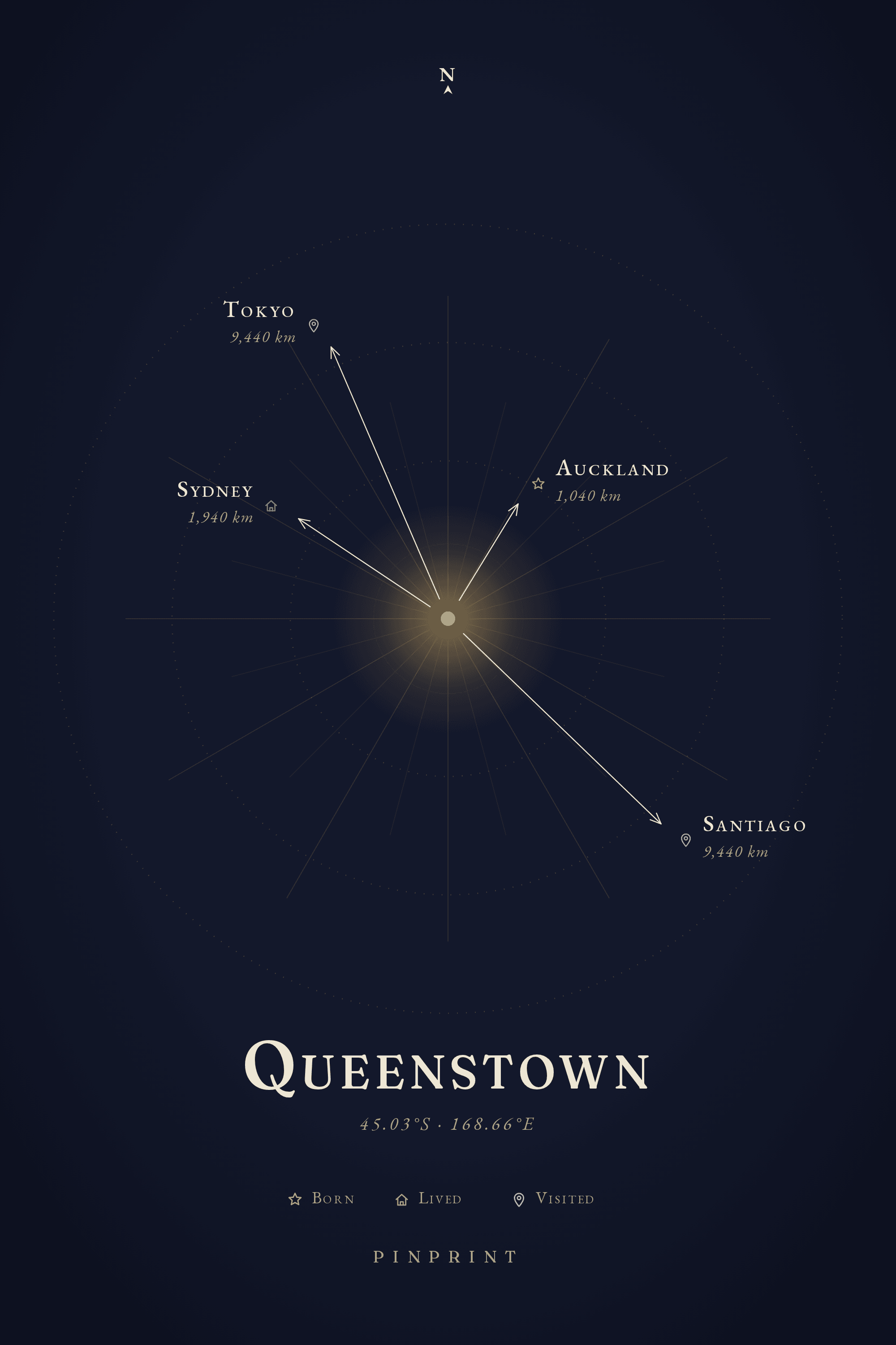 Celestial style Heartbound Maps
